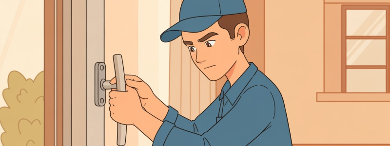 Как починить ручку от пластикового окна?