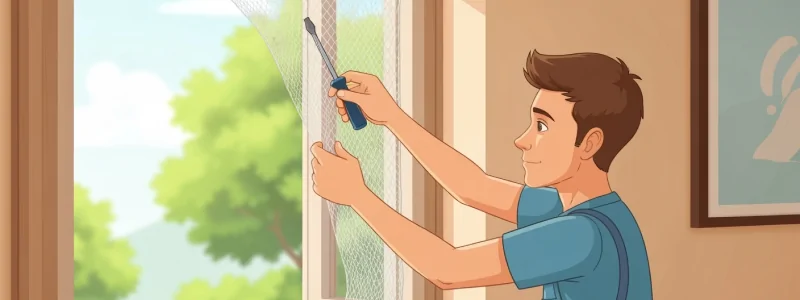 Ремонт москитной сетки своими руками: экономим до 70% на замене